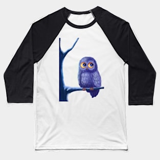 A winter owl Baseball T-Shirt